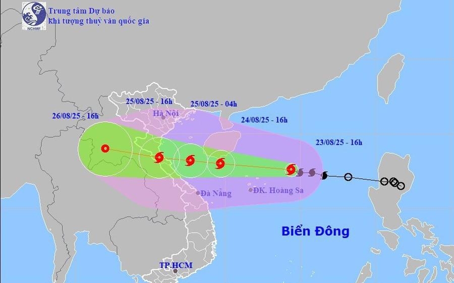 CÔNG ĐIỆN: Về việc tập trung ứng phó bão số 5 (bão Kajiki).